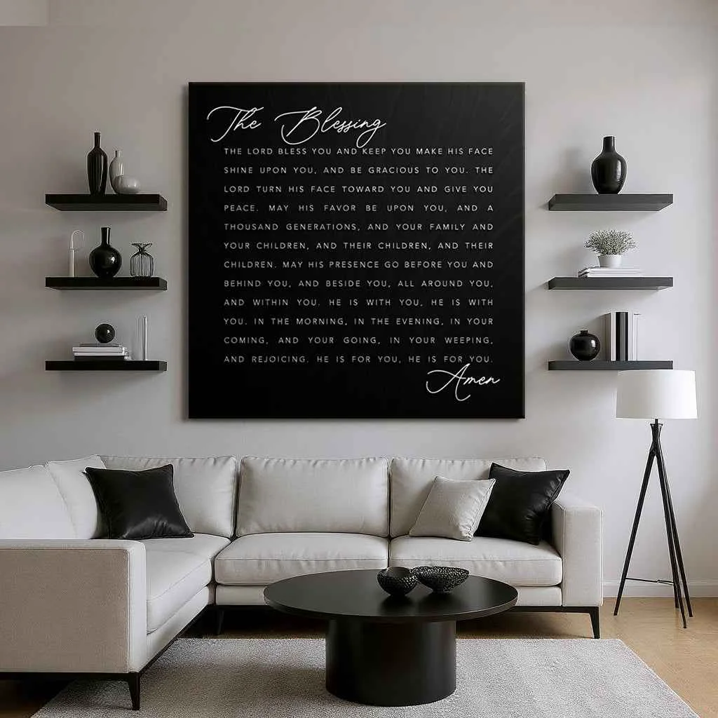 Elegant The Blessing Faith Sign III Classic