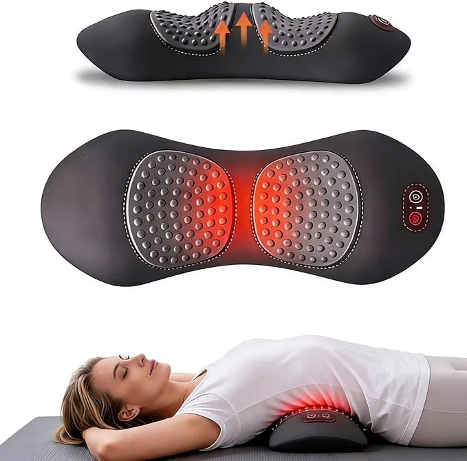 Efficient 3 in 1 Electric Massage Lumbar Pillow Equipped Practical