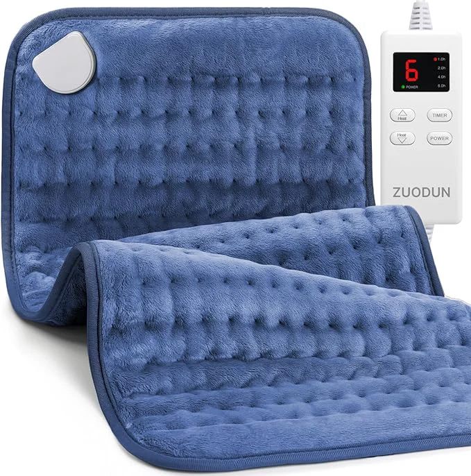 Consistent Blue Heating Pad Christmas Mothers Day Birthday Gifts Modern