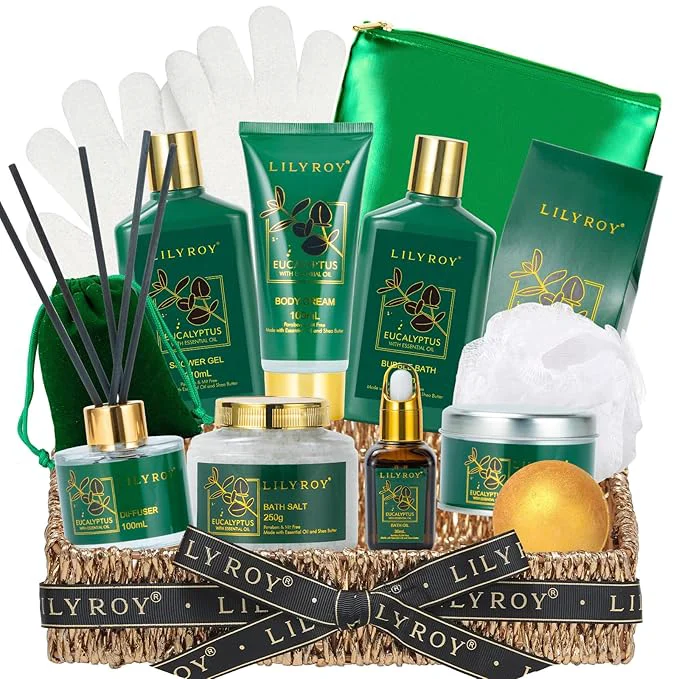 Modern Mother's Day Gift Basket for Mom Gifts for Women Spa Gift Baskets for Women World-Class