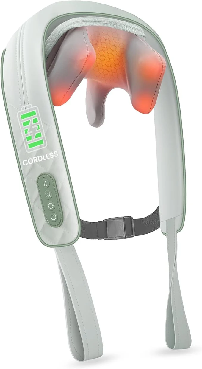 Trusted Snailax Cordless Shiatsu Neck Massager Reusable