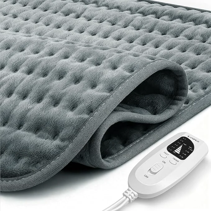 Flexible CuPiLo Heating Pad for Back Pain Relief Electric Heating Pads for Neck and Original