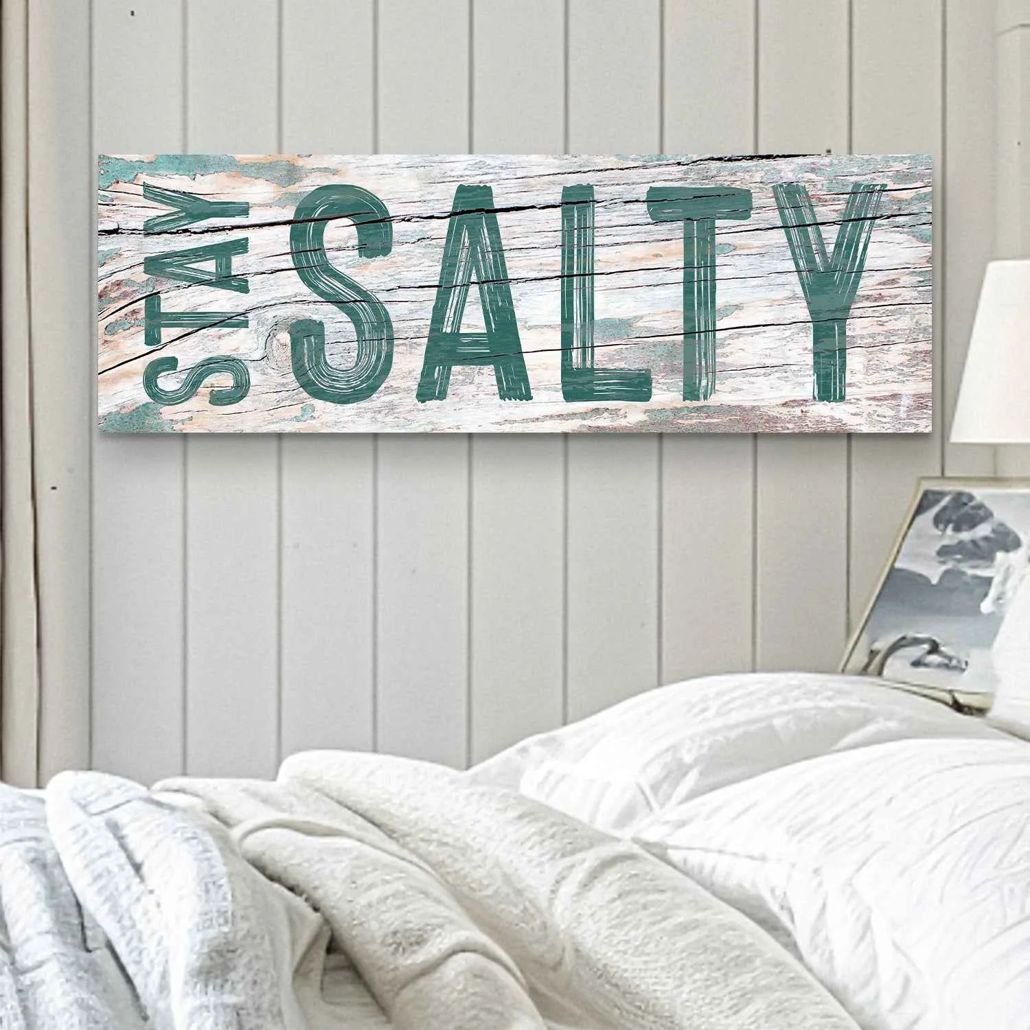 Eco-Friendly Stay Salty Coastal Sign VI Luxury