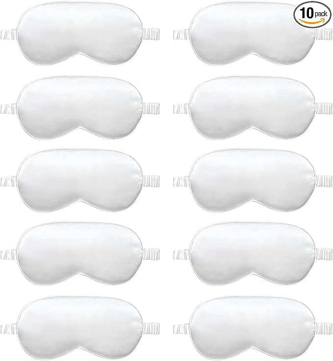 Relaxed 10 Pack Sleep Mask Silk Eye Mask Efficient