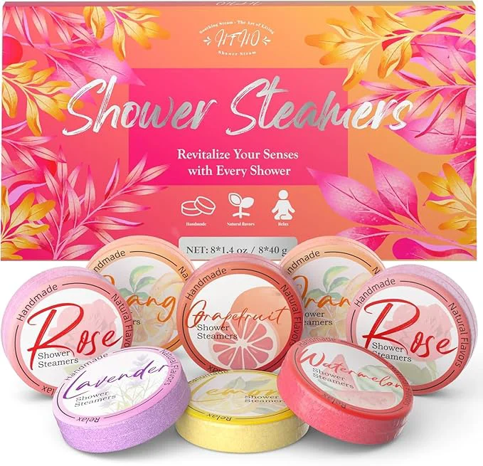 Refined Shower Steamers Aromatherapy 8 Pack Fast