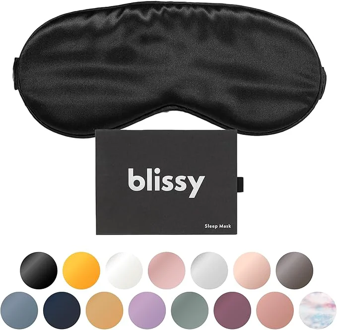 Elegant Blissy Silk Sleep Mask Safe