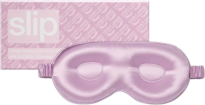 Easy-to-Use slip Pure Silk Contour Sleep Mask Protect Your Delicate Lashes Recyclable