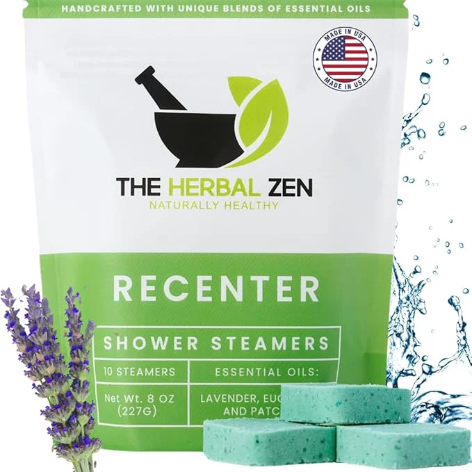 Official Recenter Shower Steamers Aromatherapy Secure