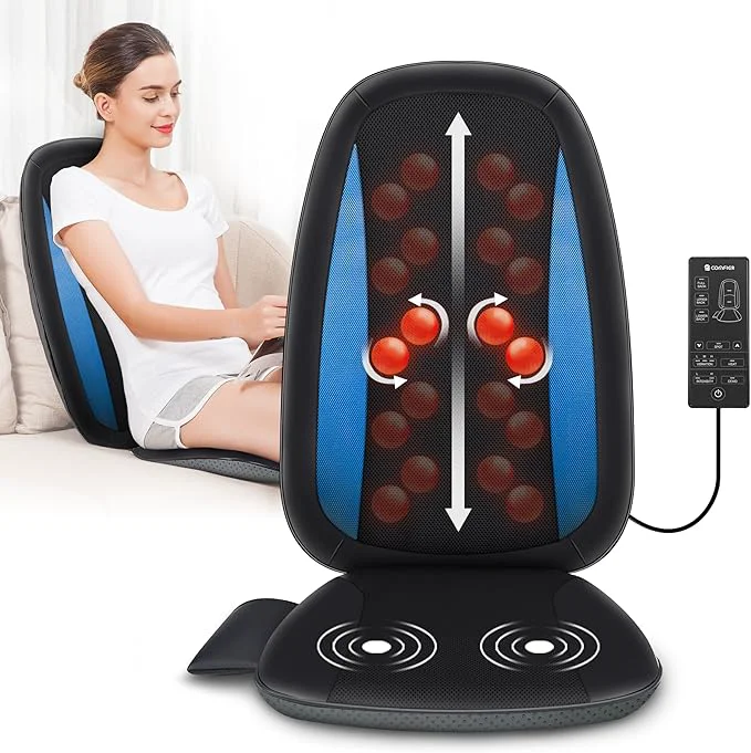 Proven COMFIER Back Massager with Heat Deep Tissue Kneading Massage Seat Cushion Expertly Made