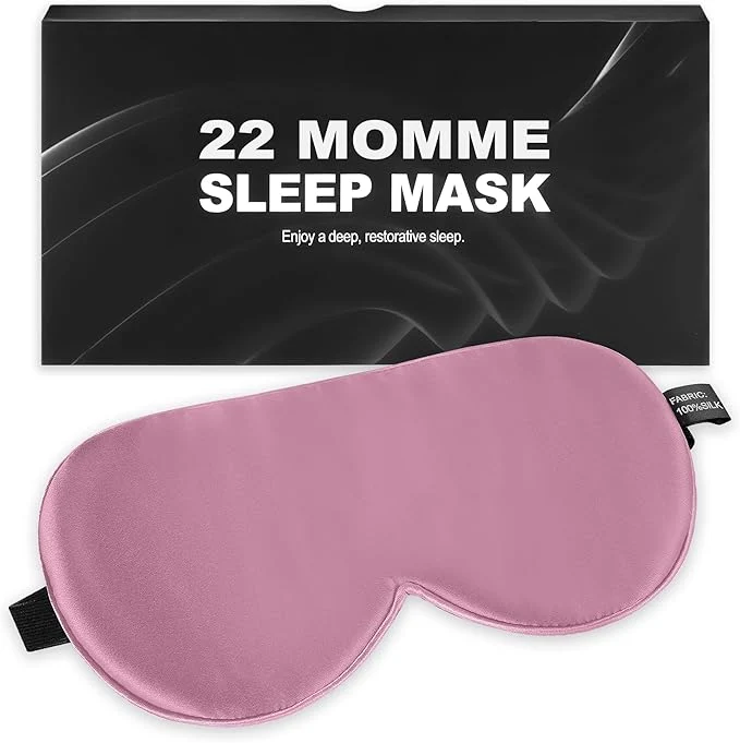 Minimalist Sleep Mask Silk Eye Mask for Sleeping Natural