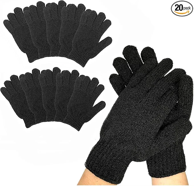 Crafted 10Pairs Exfoliating Gloves Fine Crafted