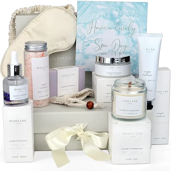 Premium Material Jasmyn Greene Luxury Spa Gift Basket Environmentally Friendly