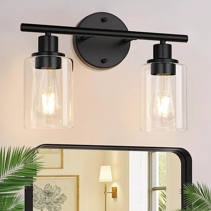 Unique Zarbitta 2-Light Bathroom Light Fixtures Bathroom Wall Lamp Minimalist