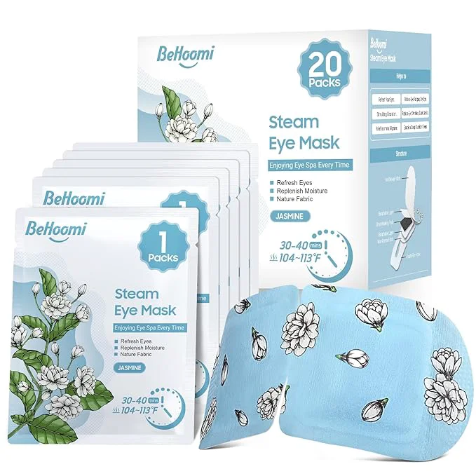 Consistent BeHoomi 20Packs Steam Eye Mask Heated Eye Mask Warm Compress Professional