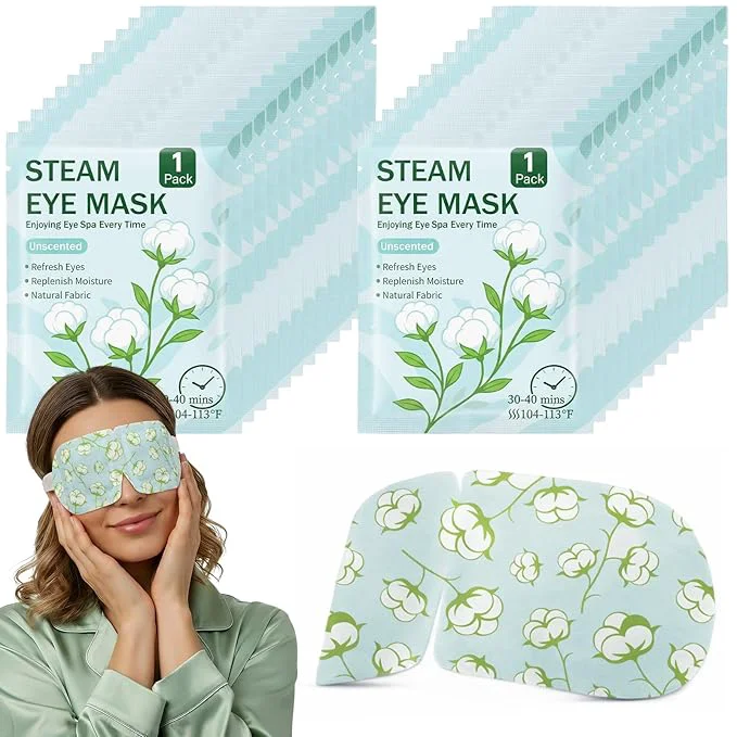 Optimized 200 Pcs Steam Eye Masks for Dry Eyes Unscented Self Heated Steam Warm Eye Mask Prestigious