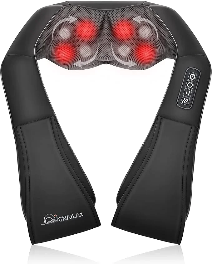 Smart Snailax Shiatsu Back Neck Massager Optimized
