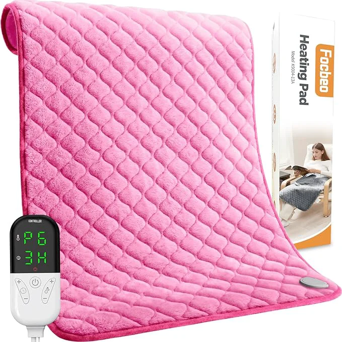 Long-Lasting King Size Heating Pad for Back Pain 32 x24 Extra Large Electric Heating Pad High-Grade