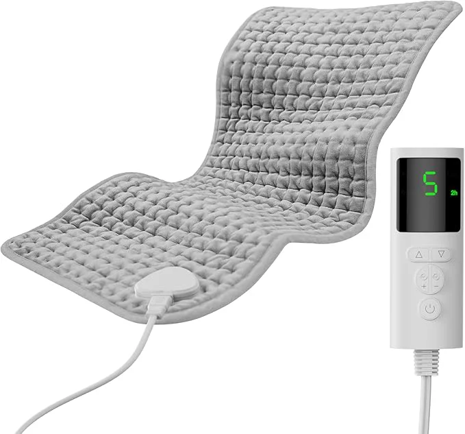 Secure Heating Pad for Back Shoulders Period Cramps 9 Heat Settings Auto Shut-Off Easy-to-Use