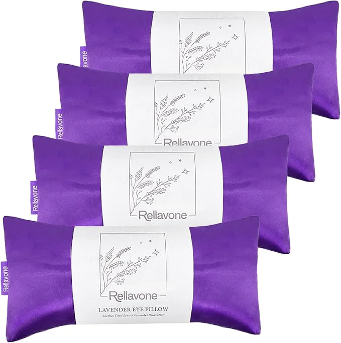 Optimized Lavender Weighted Eye Mask for Relaxation Lavender Eye Mask Convenient