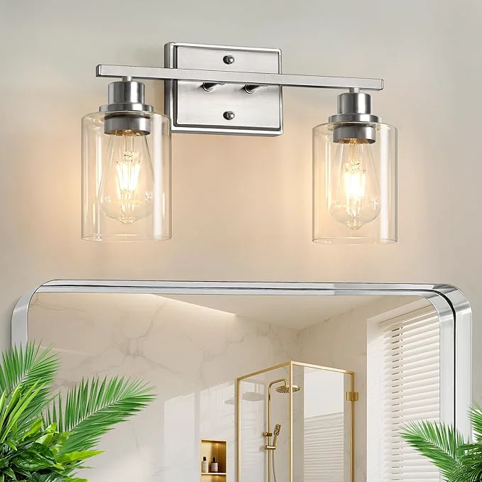 Refined Unicozin 2 Light Bathroom Light Fixtures Modern Vanity Lights Over Mirror Trendy
