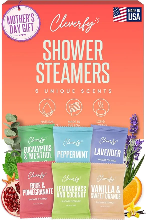Fashionable Cleverfy Shower Steamers Aromatherapy Safe