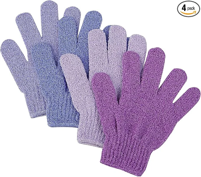 Solid Slick- Exfoliating Gloves Skin Exfoliator Natural