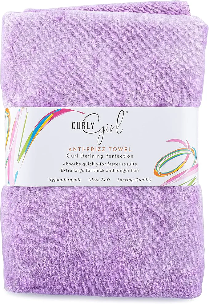 Contemporary Curly Girl Towel for Women First-Class