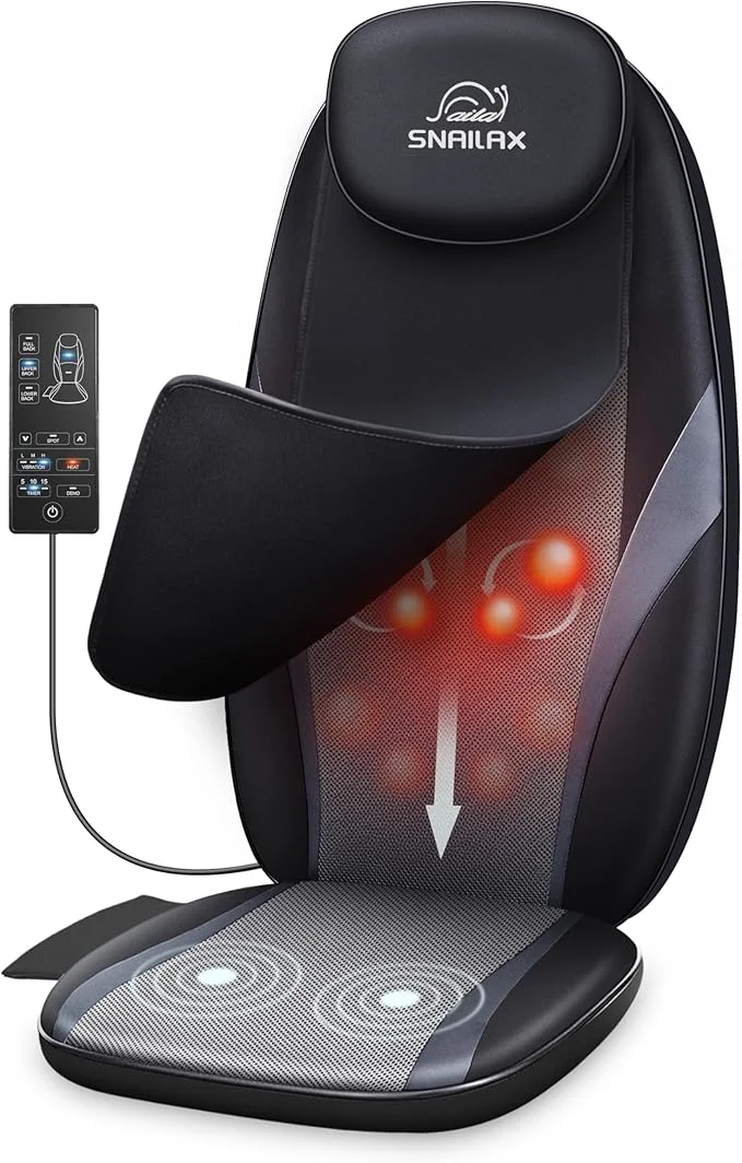 Effective Snailax Neck and Back Massager Long-Lasting
