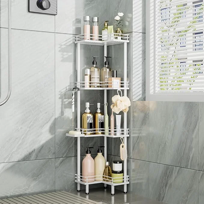 Functional Consumest Corner Shower Caddy Standing Clean