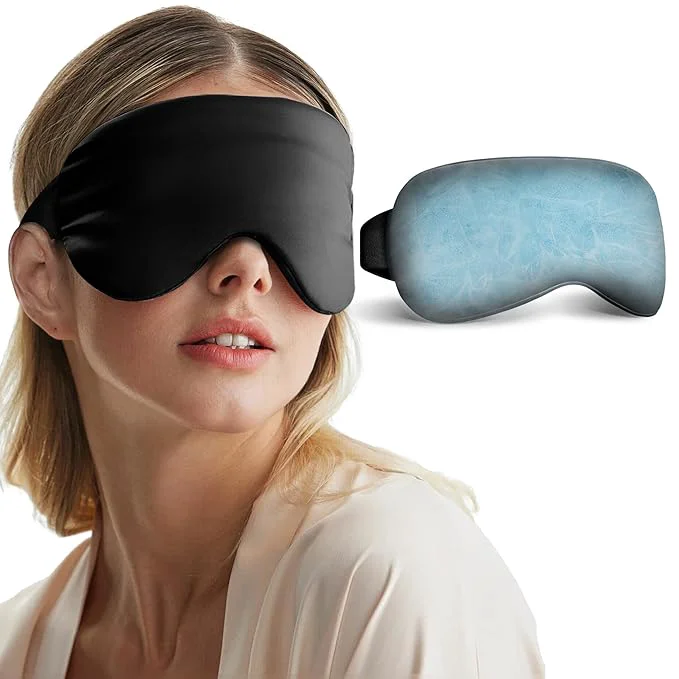 Breathable Cooling Eye Mask for Dark Circles Puffiness Detailed
