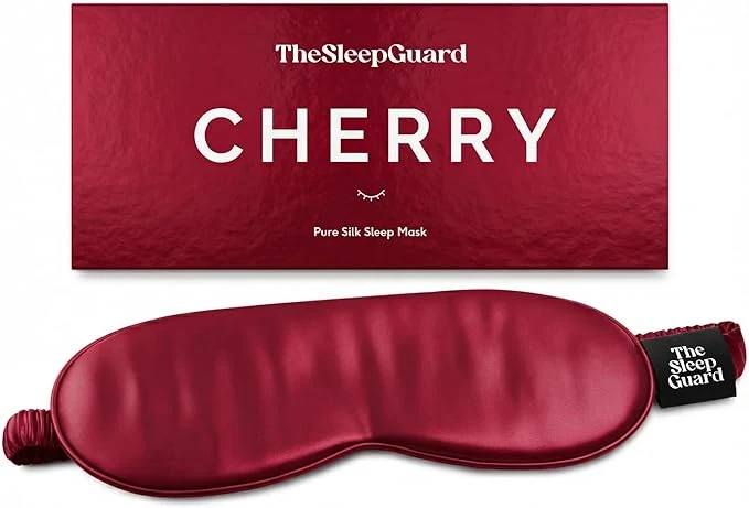 Modern TheSleepGuard Pure Silk Sleep Mask Light Blocking Travel Essentials. Eye Masks Refined