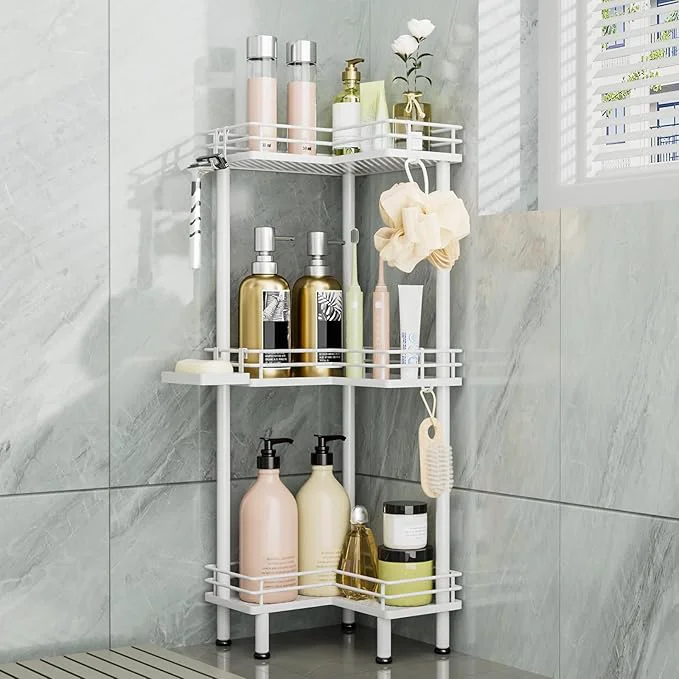 Fine Crafted Consumest Corner Shower Caddy Standing Reusable