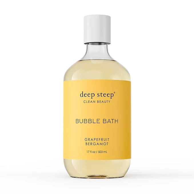Original Deep Steep Grapefruit Bergamot Bubble Bath Minimalist