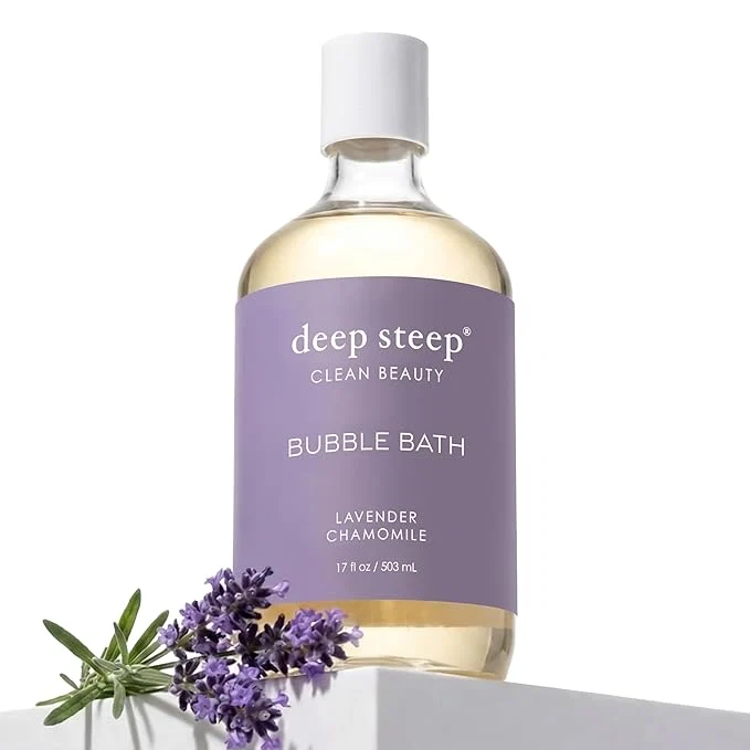 Long-Lasting Deep Steep Lavender Chamomile Bubble Bath Soft