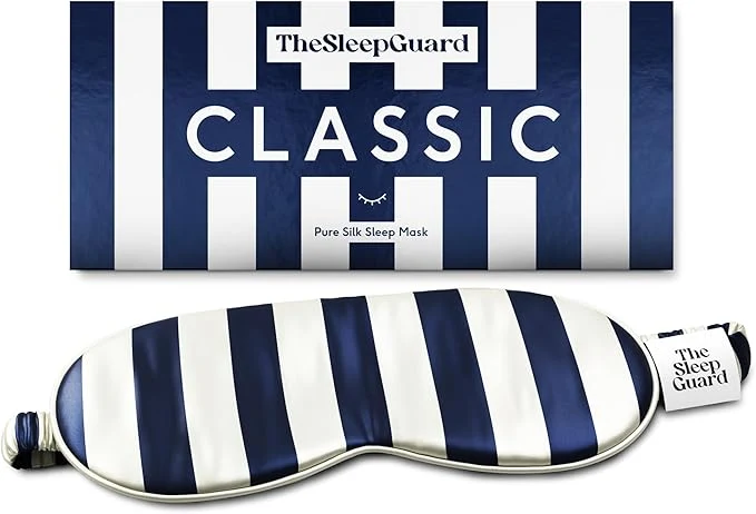 Elite TheSleepGuard Pure Silk Sleep Mask Light Blocking Travel Essentials. Eye Masks Organic