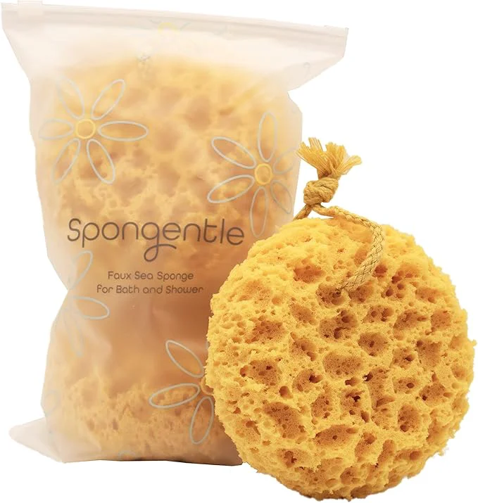Verified Spongentle Loofah Sponge for Shower and Bathing Bath Sponge Elite