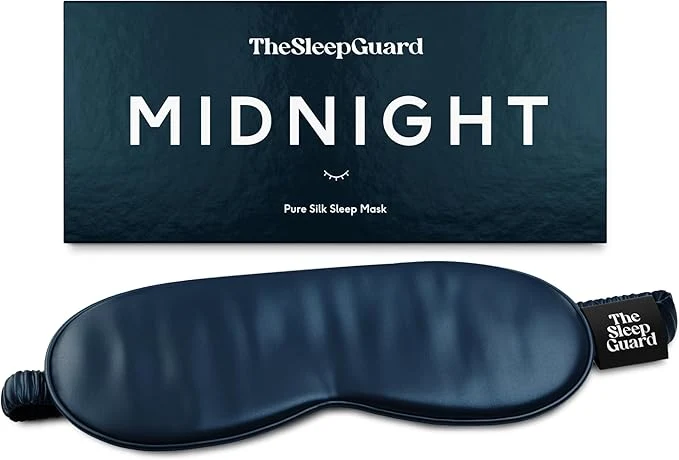 Solid TheSleepGuard Pure Silk Sleep Mask Light Blocking Travel Essentials. Eye Masks Healthy