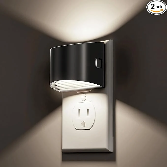 Contemporary L LOHAS LED Night Lights Plug into Wall 2 Pack Nightlight Relaxed