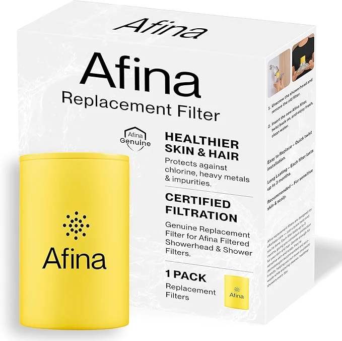 Exclusive Afina Filter for Afina Filtered Showerhead Shower Filter Fine Crafted