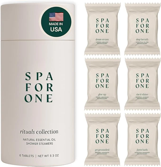 Relaxed Shower Steamers Aromatherapy 6 Pack – Made in USA Modern