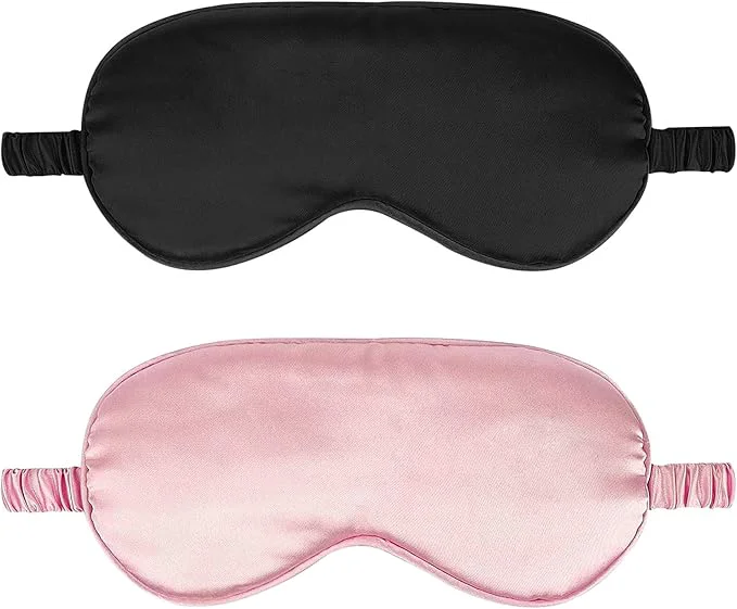 Traditional 2Pack Silk Sleep Mask IEKEODI Eye Mask Artisan