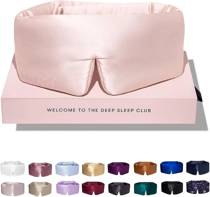 Fine DROWSY Silk Sleep Mask Secure