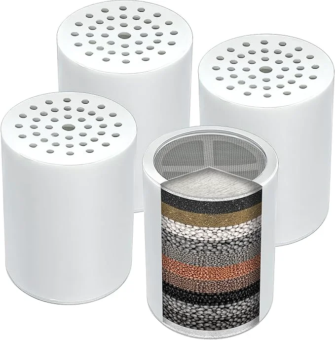 Trendy Casaheal 4 Pack 15 Stage Shower Filter Cartridge Fast