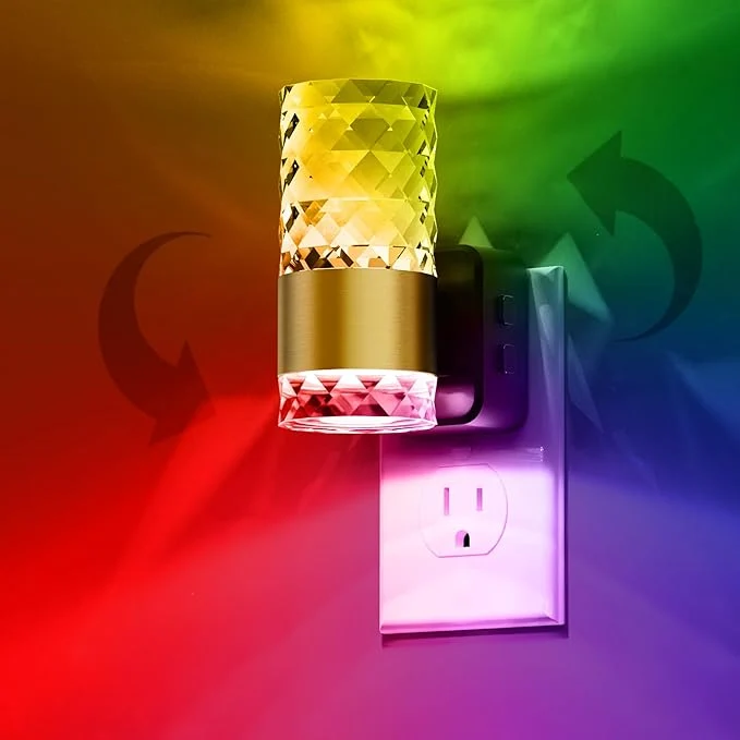 World-Class L LOHAS LED Night Light Night Lights Plug into Wall 10-Color RGB Change Elite
