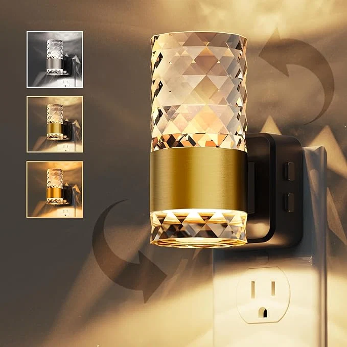 Fine Crafted L LOHAS LED Night Light Modern Night Lights Plug into Wall Amber-3000K-5000K User-Friendly