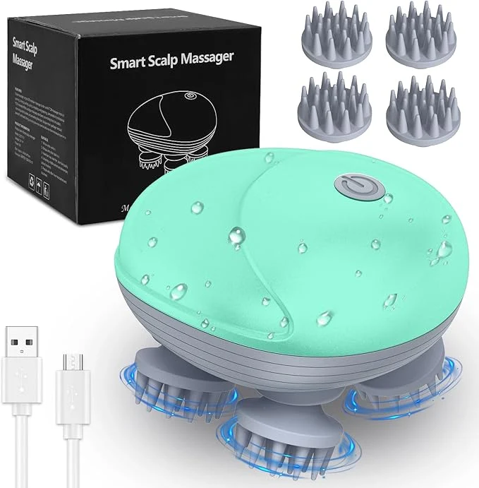 High-Grade AMIR Electric Scalp Massager Portable Head Massager Trendy