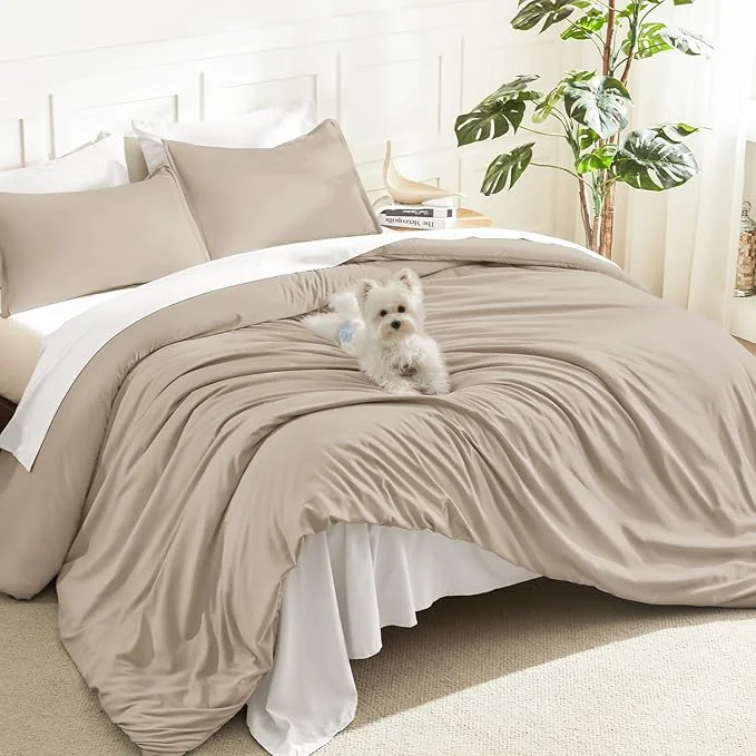 Responsible Litanika Khaki Comforter Set Twin Twin XL Size 2 Pieces Solid Bedding Comforter Set All Season Down Bed Set 66x90In Comforter amp 1 Pillowcase Authentic