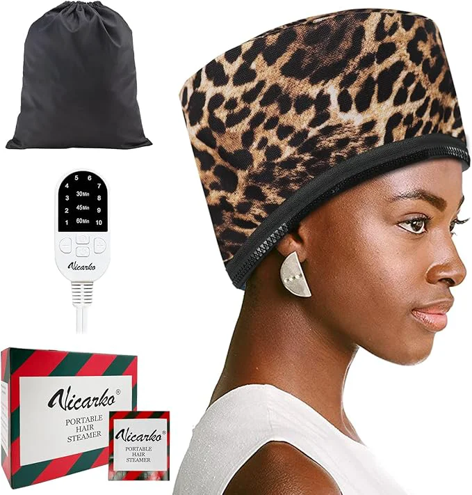 Smooth VICARKO Hair Steamer for Deep Conditioning 10-Level Heats Up Quickly 118 Certified