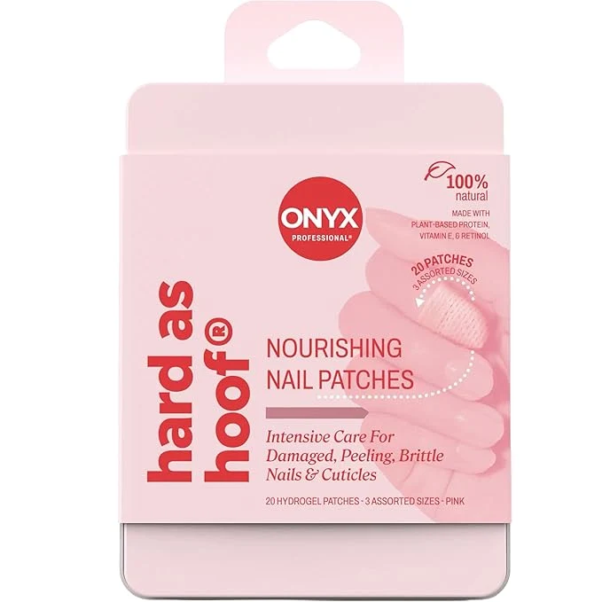 Minimalist Onyx Professional Hard as Hoof Nail Repair Patches Sophisticated