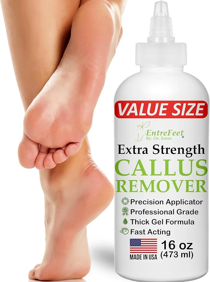 Trusted Dr. Entre's 16oz Callus Remover Gel Extra Strength Value Size Callus Remover Trendy